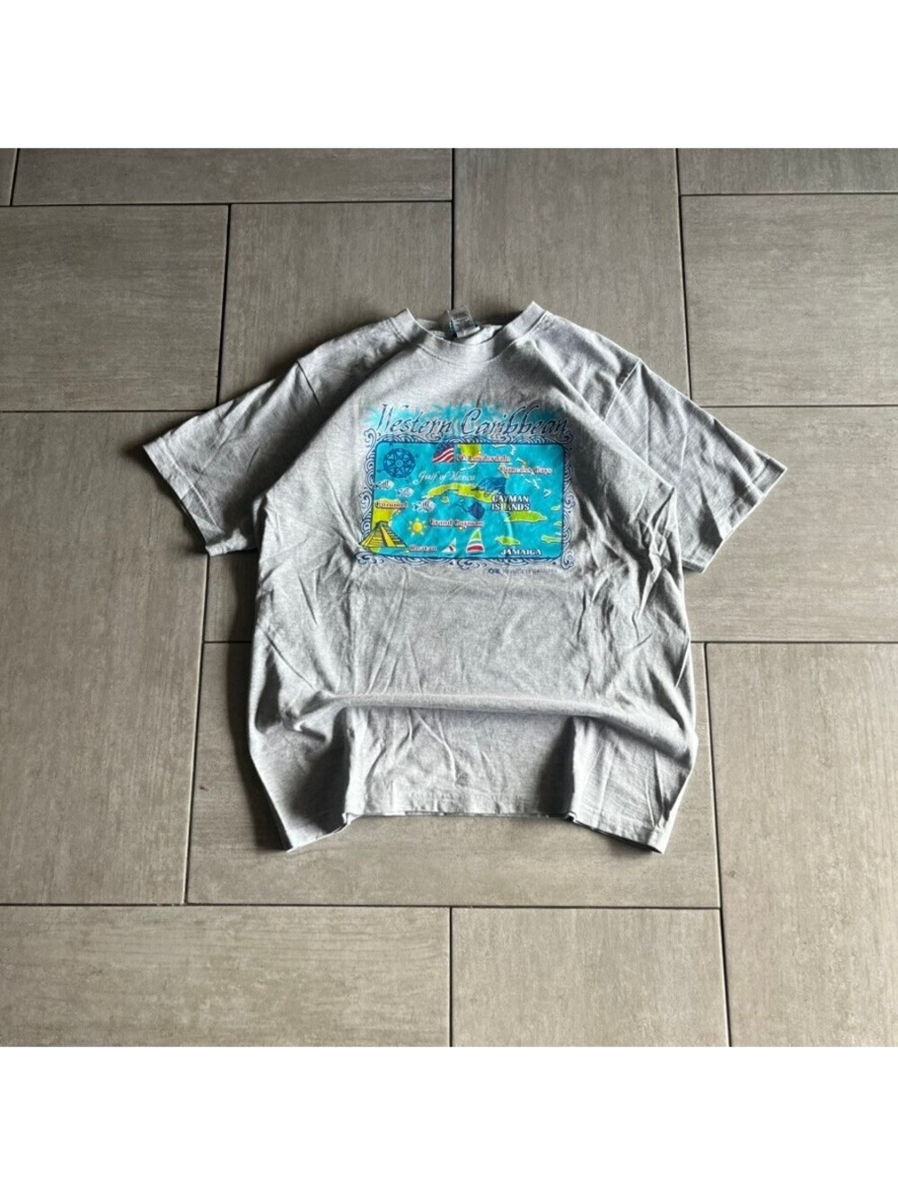 Princess Cruises Western Caribbean Graphic T-Shirt Size Large